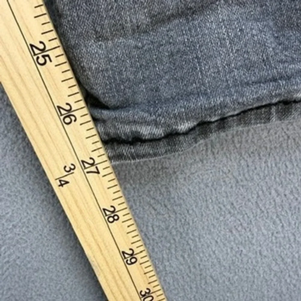 Levis 514 Denim Jeans Straight Fit 36x29 (FIT 33x27) Gray Stretch Casual Classic